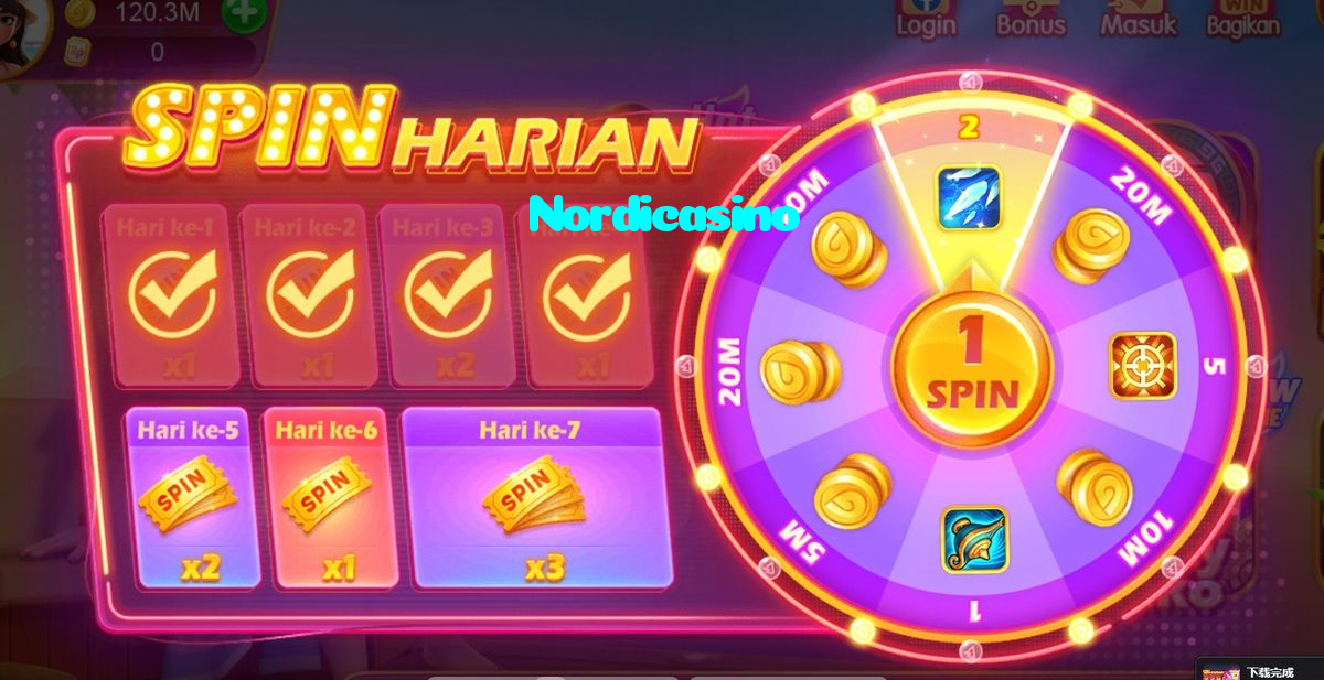 Nordicasino casino presented on mobile device in Pakistan with slots and live games