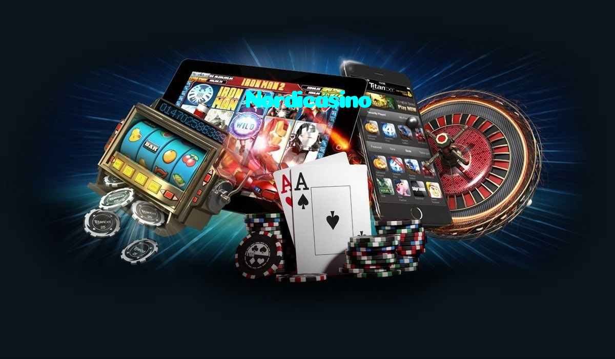 Nordicasino casino presented on mobile device in Pakistan with slots and live games